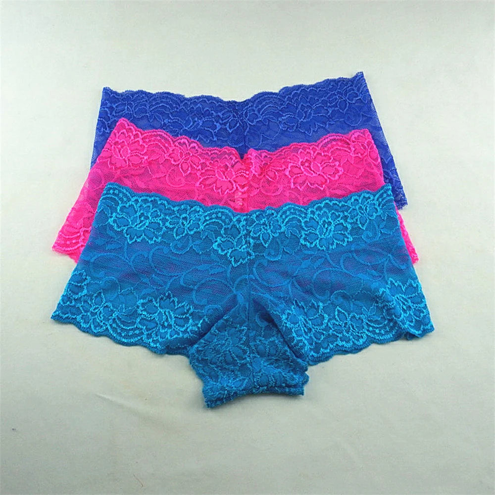 Women's Boyshort Underwear 3-Pack — Soft Nylon Low-Rise Panties