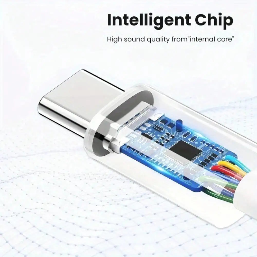 USB C to Audio Adapter,ype C to 3.5mm Female Headphone Jack Hi-Res DAC Cable, Digital Audio Adaptor Dongle Earphone Cable Conver