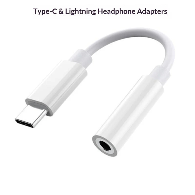 Type-C to 3.5mm Digital Audio Adapter for Playing Music and Charging