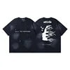 Top Quality Hell Street Star New Retro Pure Fashion Brand Men's and Women's Loose and Thin Cotton Casual Five Cent Men T-shirt