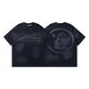 Top Quality Hell Street Star New Retro Pure Fashion Brand Men's and Women's Loose and Thin Cotton Casual Five Cent Men T-shirt