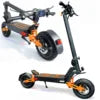 Carry-On All Terrain Dual Motor Electric Scooter 1000W 48V 18Ah Lithium Battery Foldable Waterproof Full Suspension