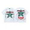 Top Quality Hell Street Star New Retro Pure Fashion Brand Men's and Women's Loose and Thin Cotton Casual Five Cent Men T-shirt