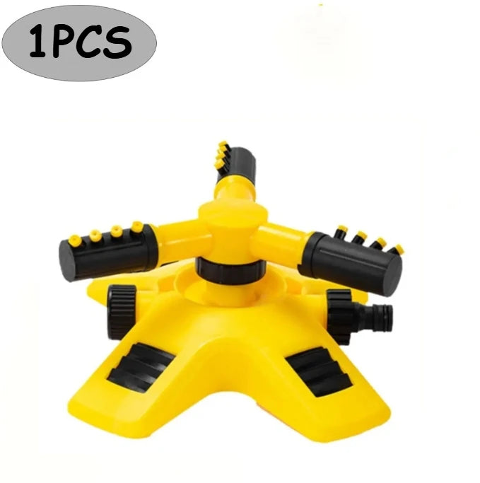 Automatic Rotating Water Sprinkler for Garden Lawn Irrigation 360 Degree Yard Coverage Sprayer Outdoor Plant Watering Tool