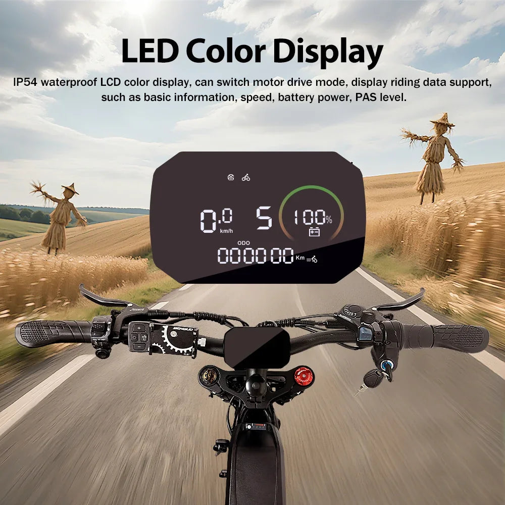 DEEPOWER S8Advance 3500W48V60Aelectric bicycle all-terrain mountain Ebike wide-tire adultssnow and deserts to ride electric Bike