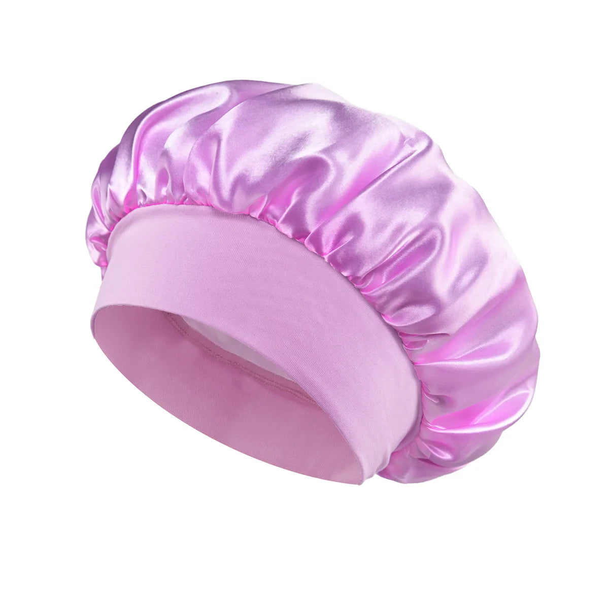 Satin Silk Sleep Bonnet – Hair Wrap Cap for Long & Curly Hair