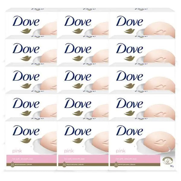Dove Dove Pink Beauty Bar Soap 90g x 15p