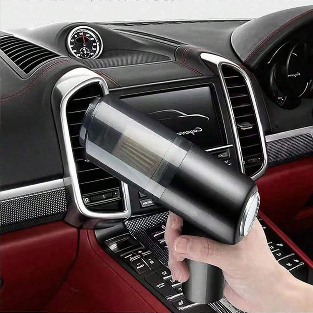 3-in-1 Portable Vacuum Cleaner – USB Rechargeable, Car & Home Use