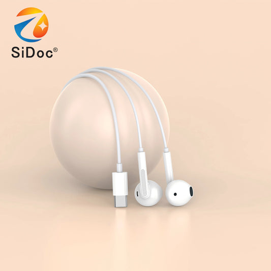 New high fidelity analytical voice with clear and adjustable volume wired headphones, suitable for direct use on mobile phones
