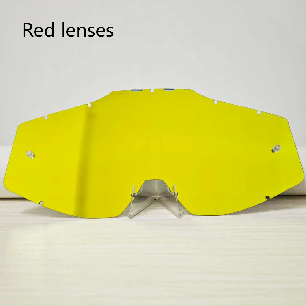 Durable Motorcycle Racing Goggles Clear PC Lens Anti Wind Off-road Motorbike Glasses