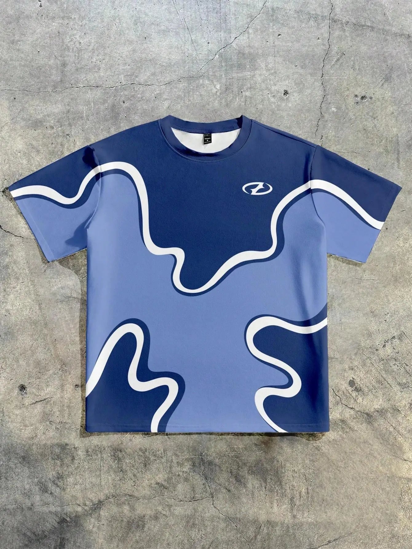 2026 Summer New Men's T-shirt with 3D Pattern Printing - Street Casual Fashion Comfortable Soft Breathable
