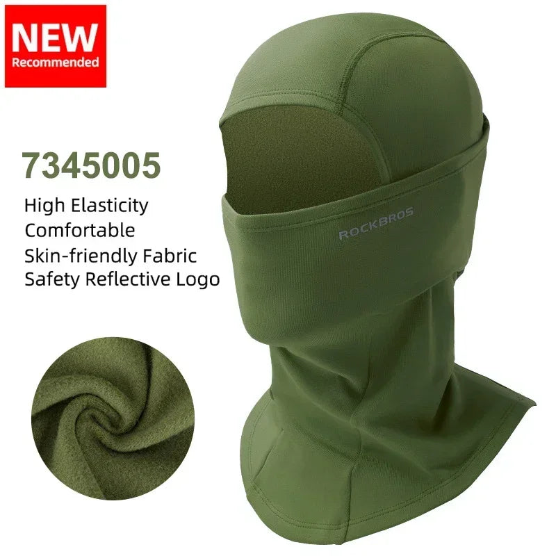 Thermal Balaclava Face Mask — Windproof Cycling & Ski Cap for Men & Women