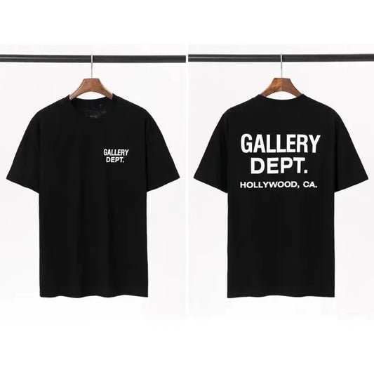 2026 New Hot Fashion Cotton High Quality T-shirt Men's Hip Hop Letter Printed T-shirt Summer Plus Size Top Shirt Street Clothing