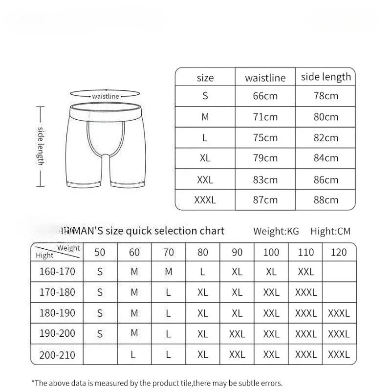 5-Pack Men's Breathable Mesh Boxer Briefs – Plus Size L-3XL Swim Trunks Underwear