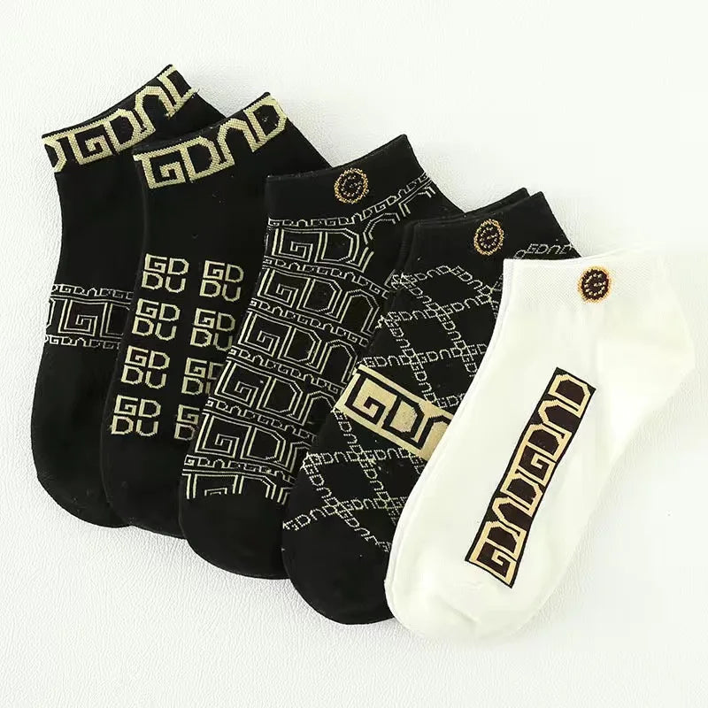 Men's Low-Cut Socks Multi-Pack | Breathable, Anti-Odor (5–20 Pairs)