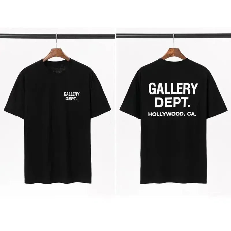 2026 New Hot Fashion Cotton High Quality T-shirt Men's Hip Hop Letter Printed T-shirt Summer Plus Size Top Shirt Street Clothing