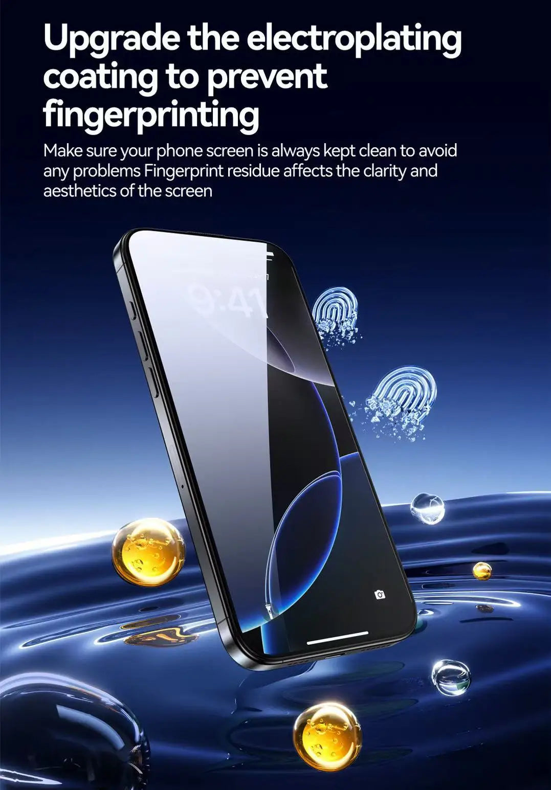 Privacy Tempered Glass Screen Protector for iPhone 17, 16, 15, 14 Series, Full Coverage, Bubble-Free, Dust-Free, Screen Protecti
