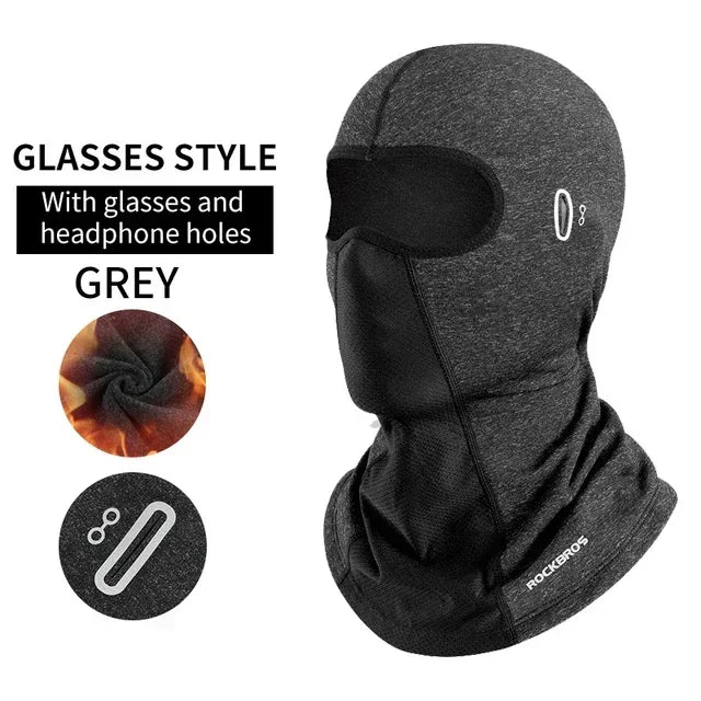 Thermal Balaclava Face Mask — Windproof Cycling & Ski Cap for Men & Women