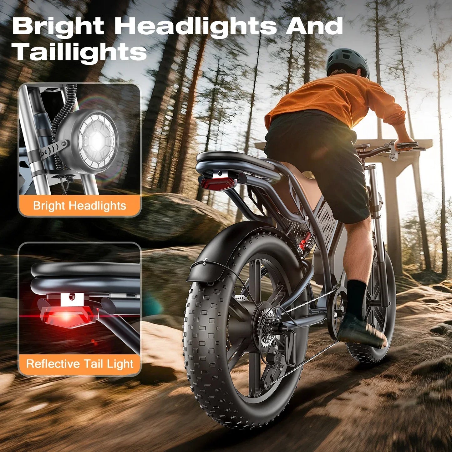 DEEPOWER S8Advance 3500W48V60Aelectric bicycle all-terrain mountain Ebike wide-tire adultssnow and deserts to ride electric Bike