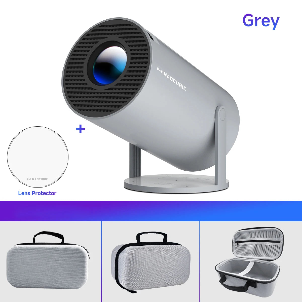 Magcubic HY300 Pro Mini Projector – 4K Android 11, WiFi 6, 290 ANSI Lumens