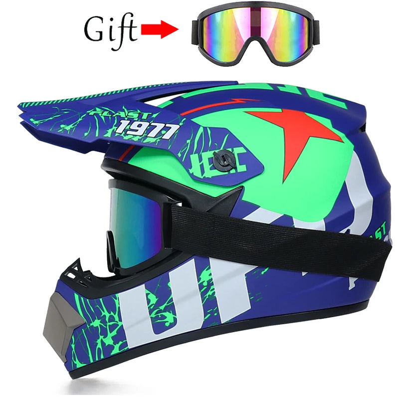 ORZ-905 Off road racing motorcycle helmet bicycle speed drop DH full helmet rally off-road helmet