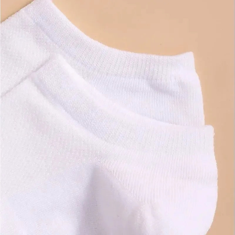 10 or 20pairs Unisex Casual Plain Color Boat Socks Thin Breathable Comfy Anti-odor Low Cut Ankle Socks for Men Women Lightweight