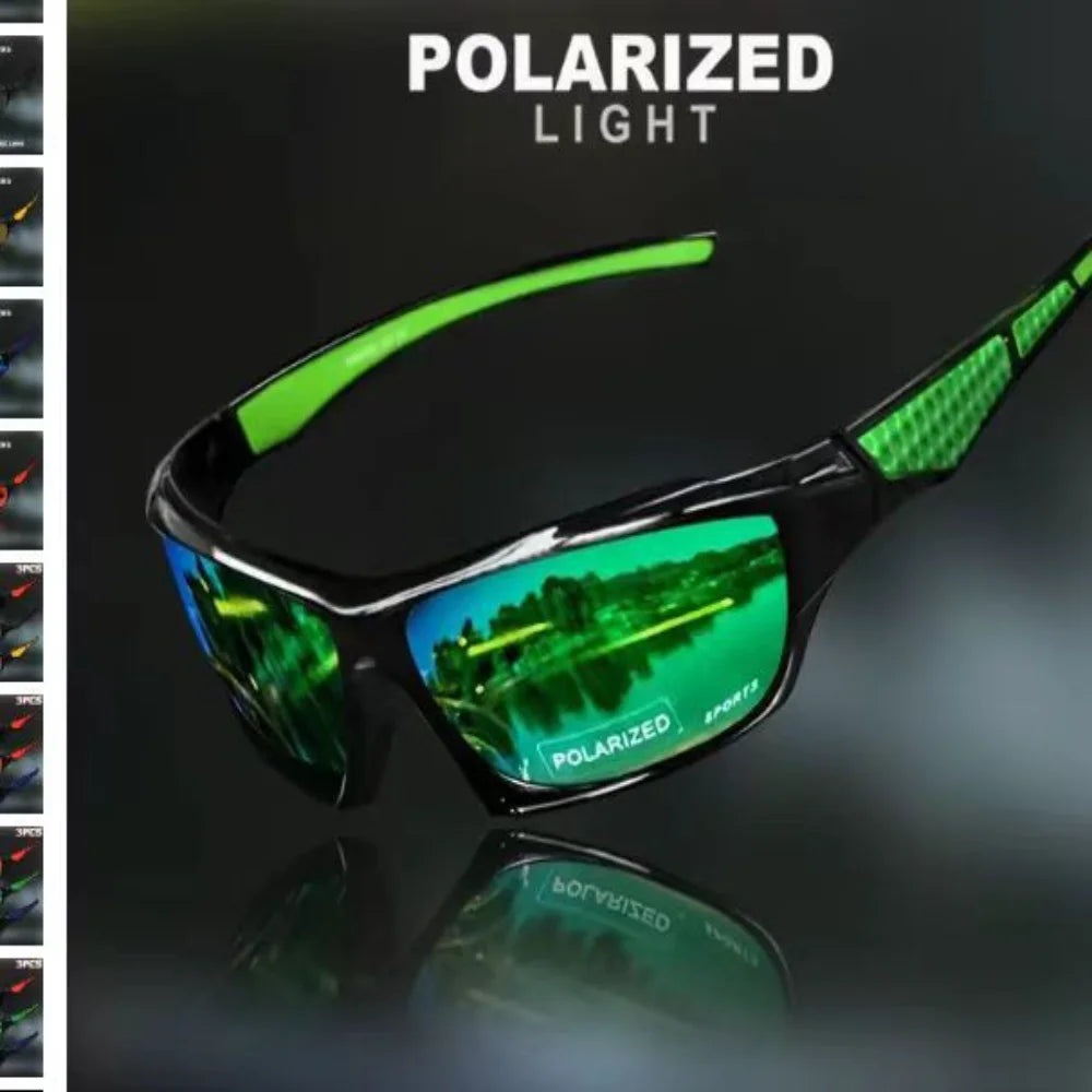 Retro Y2K Silver Sunglasses – UV400 Polarized, Unisex