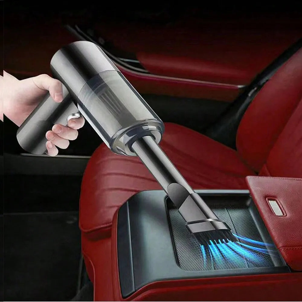 3-in-1 Portable Vacuum Cleaner – USB Rechargeable, Car & Home Use