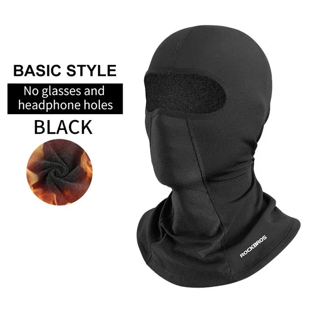 Thermal Balaclava Face Mask — Windproof Cycling & Ski Cap for Men & Women