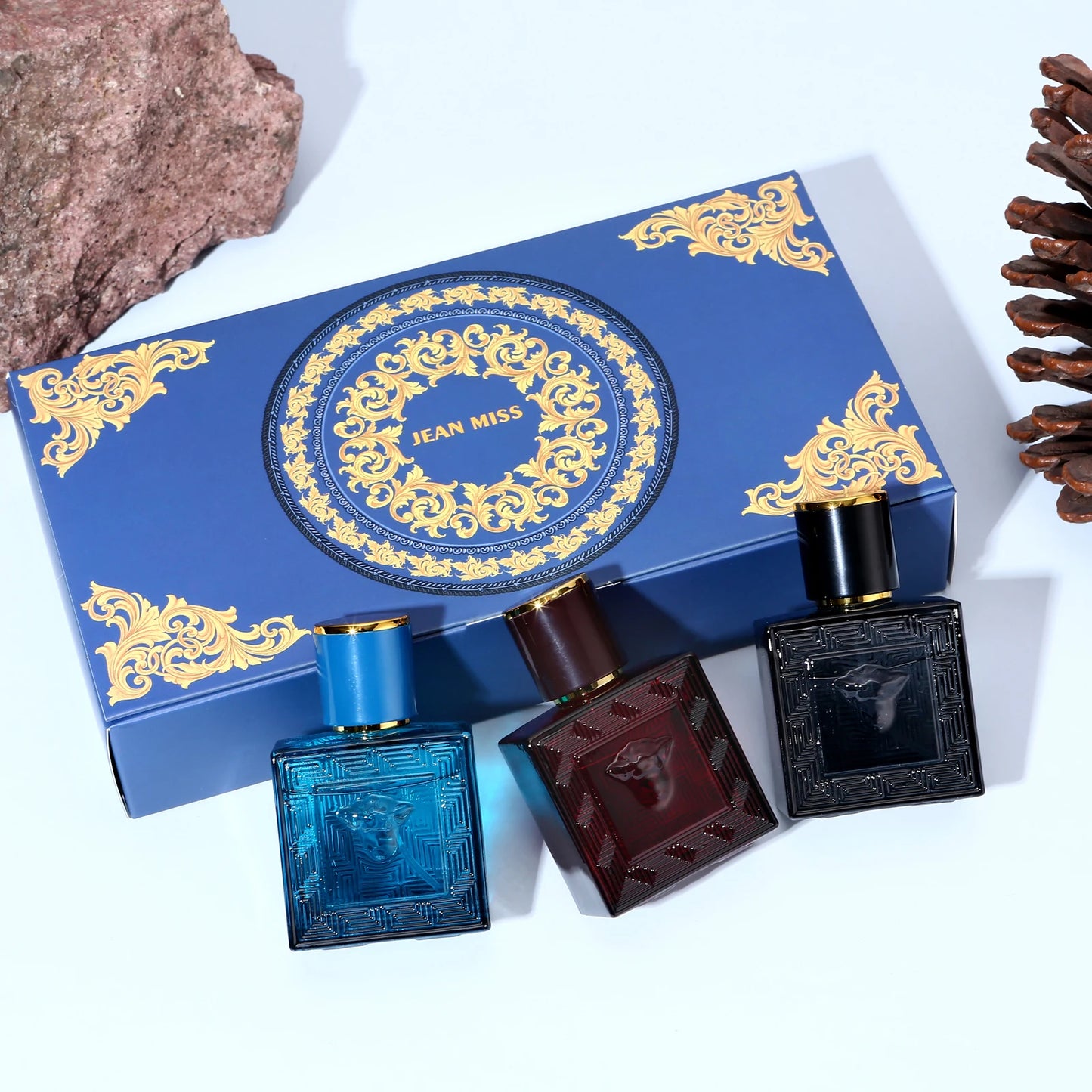 Luxury Perfume Gift Set — 30ml Floral & Woody Eau de Toilette (1 or 3 Pack)