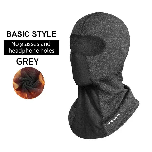 Thermal Balaclava Face Mask — Windproof Cycling & Ski Cap for Men & Women
