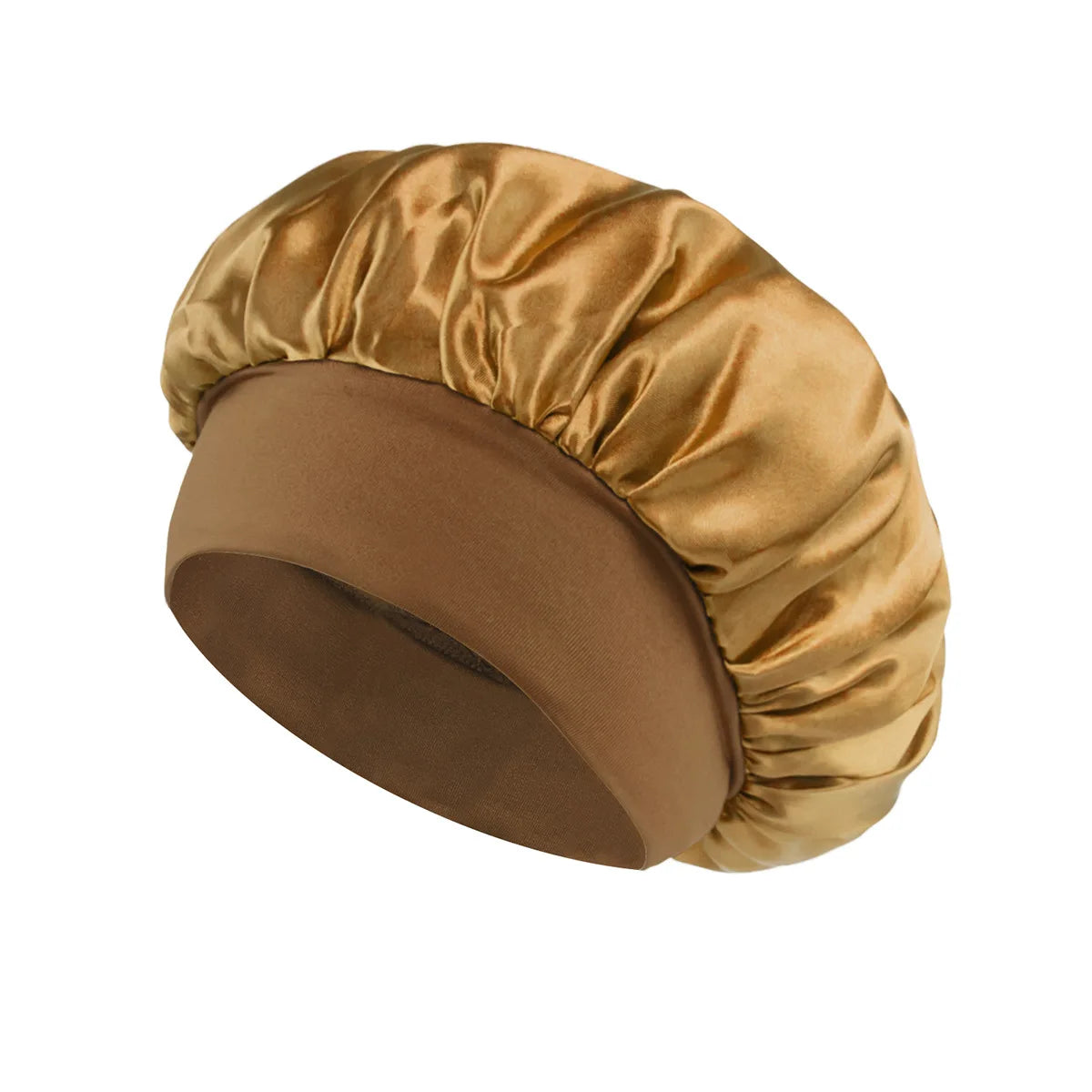 Satin Silk Sleep Bonnet – Hair Wrap Cap for Long & Curly Hair