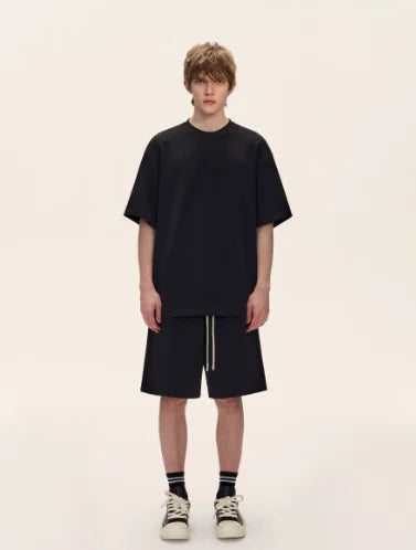 Y2k Harajuku Streetwear Men's New Summer Fashion Short Sleeved Cartoon Print Design Shirt Retro Hip Hop Trend Oversized T-Shirt