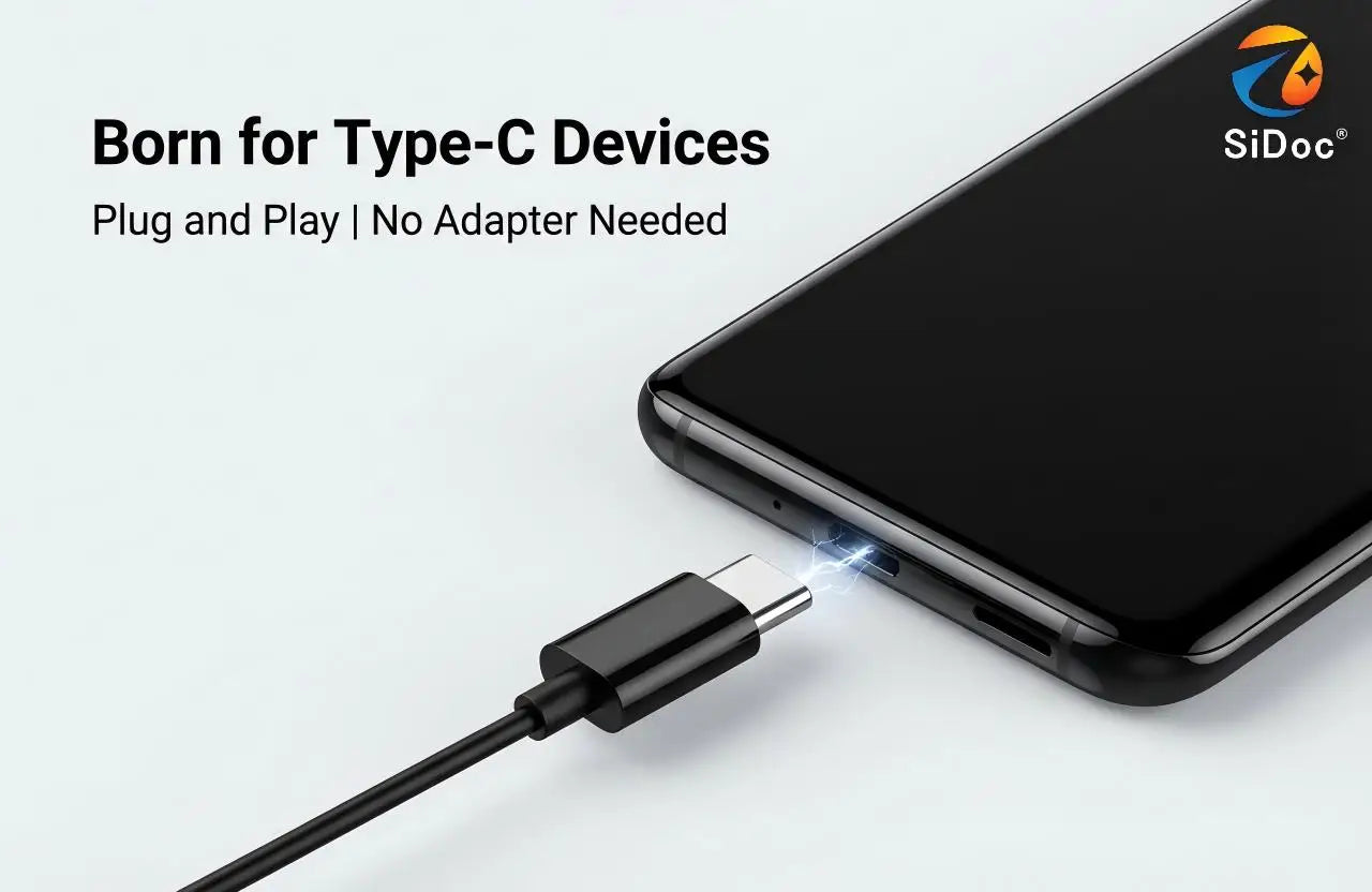 New high fidelity analytical voice with clear and adjustable volume wired headphones, suitable for direct use on mobile phones