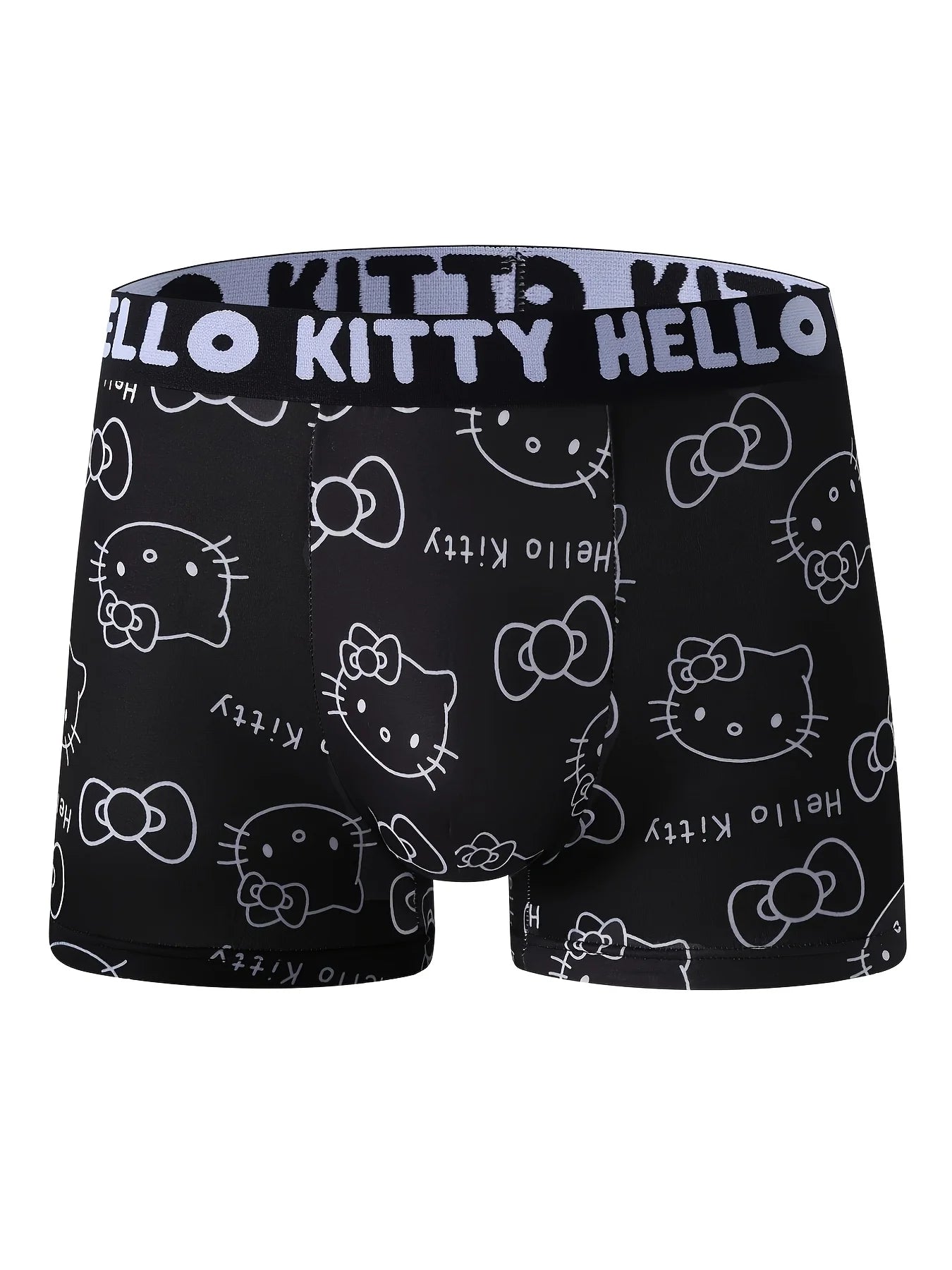 Men's Cute Cartoon Print Boxer Brief – Skin-Friendly Cosplay Underwear