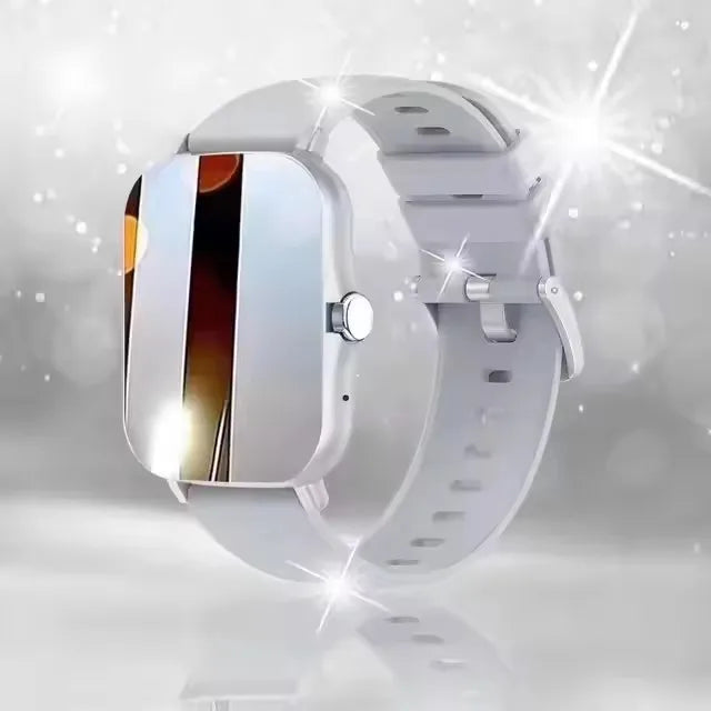 Full Touch Screen Fitness Smart Watch | Bluetooth Call, Heart Rate & Sleep Tracker