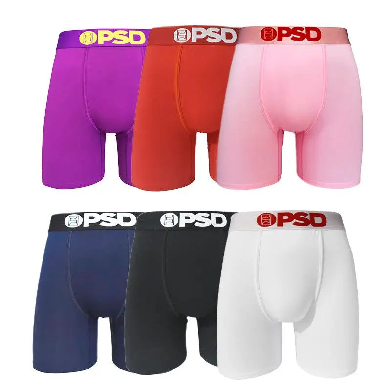 1Pcs Men Underwear Boxers Breathable Swimming Sexy Man Underpants Plus Size Mens Boxers Trunks S-2XL Men's Panties Boxer Briefs