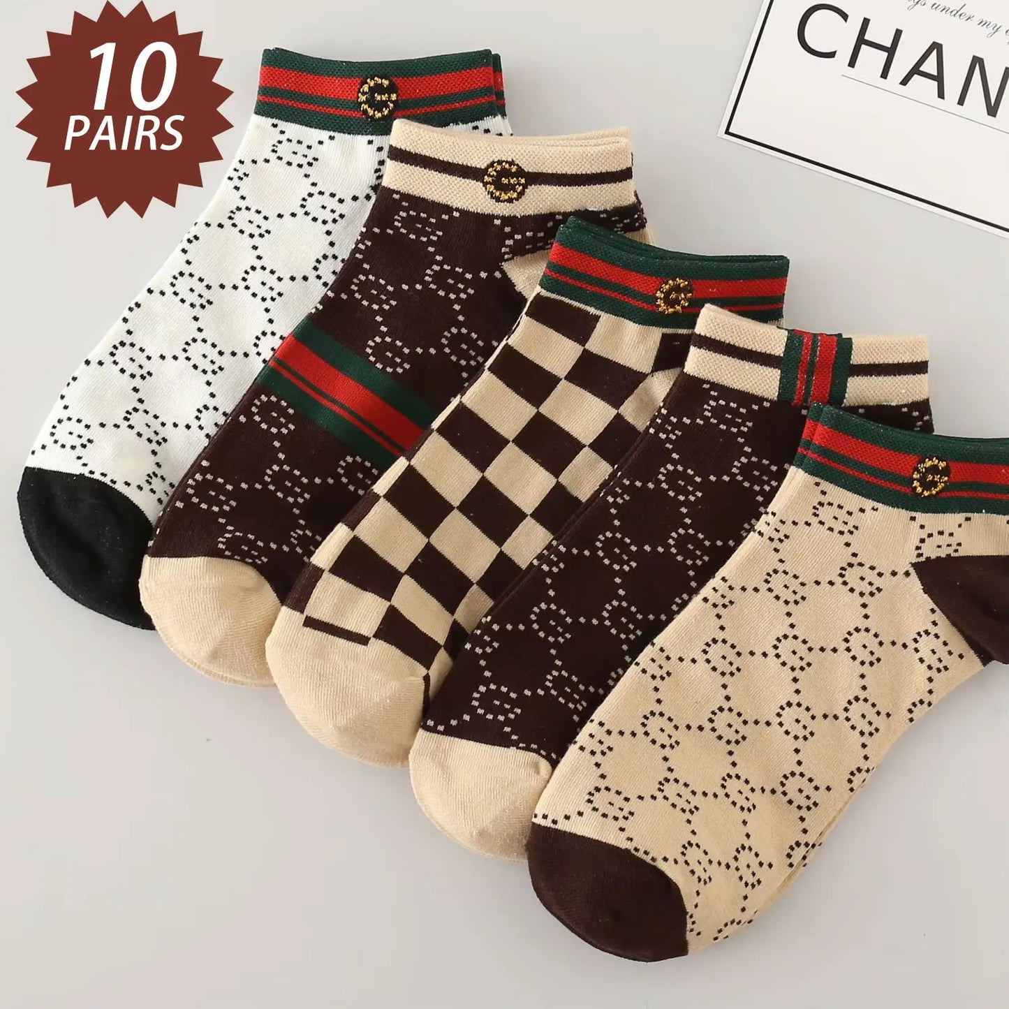 Men's Low-Cut Socks Multi-Pack | Breathable, Anti-Odor (5–20 Pairs)