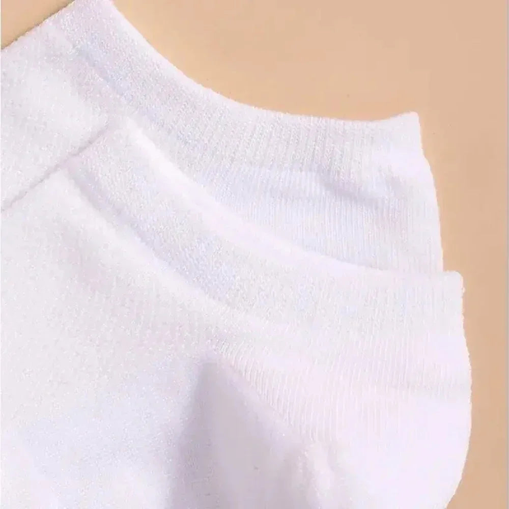 Low Cut Ankle Socks 10-Pack — Breathable Anti-Odor No-Show Socks