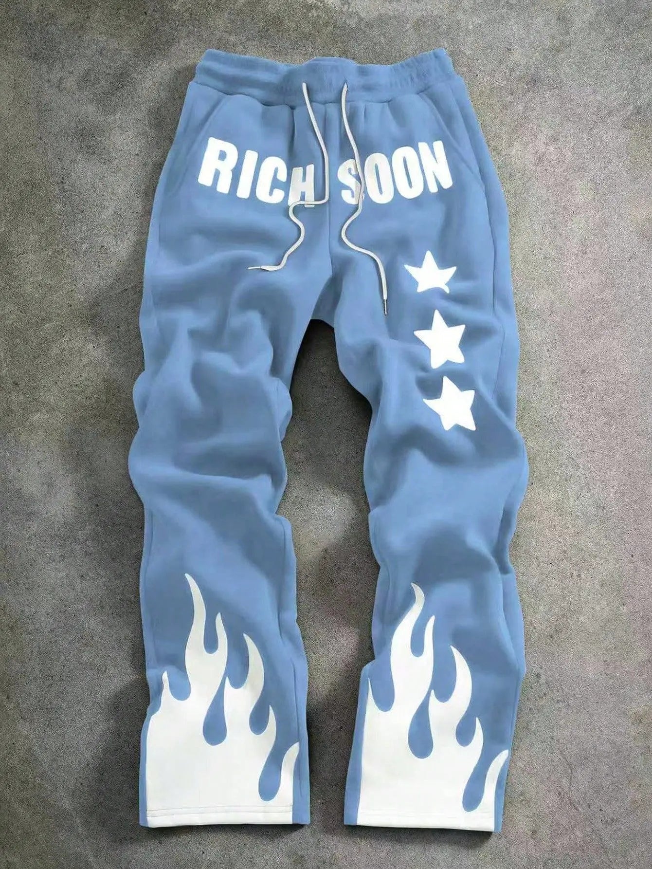 Spring/Summer Y2k Pants Hip Hop Men Loose 3D Print Trousers Casual Sweatpants Mid Waist Sporty Female Streetwear Vintage Pants