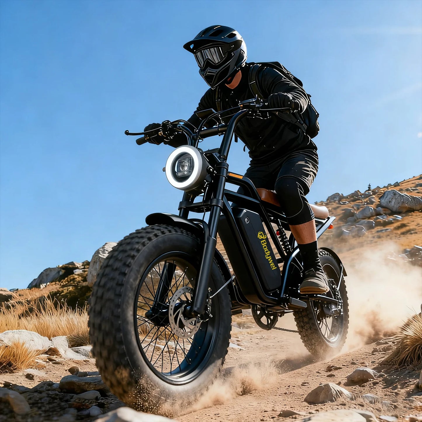Bodywel M16 off-road electric bicycle 1500W 48V15AH all-terrain motorcycle suitable for urban mountain riding ebike