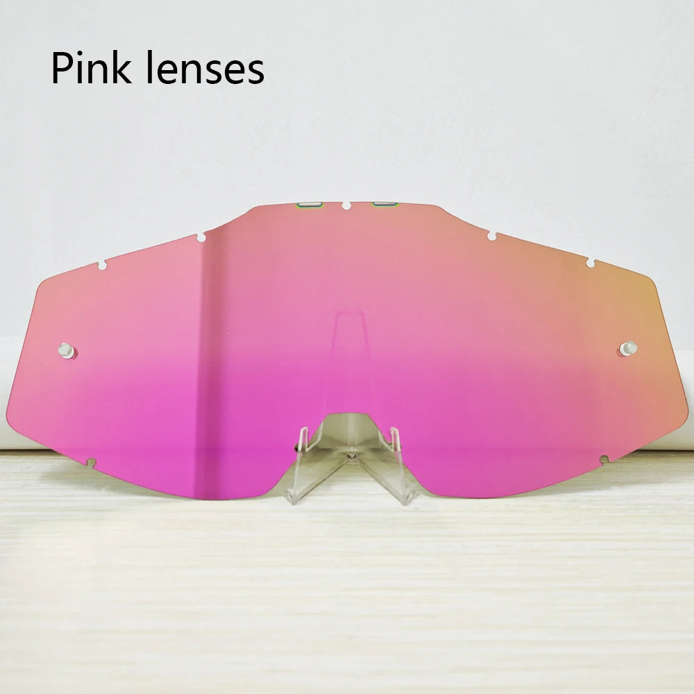 Durable Motorcycle Racing Goggles Clear PC Lens Anti Wind Off-road Motorbike Glasses