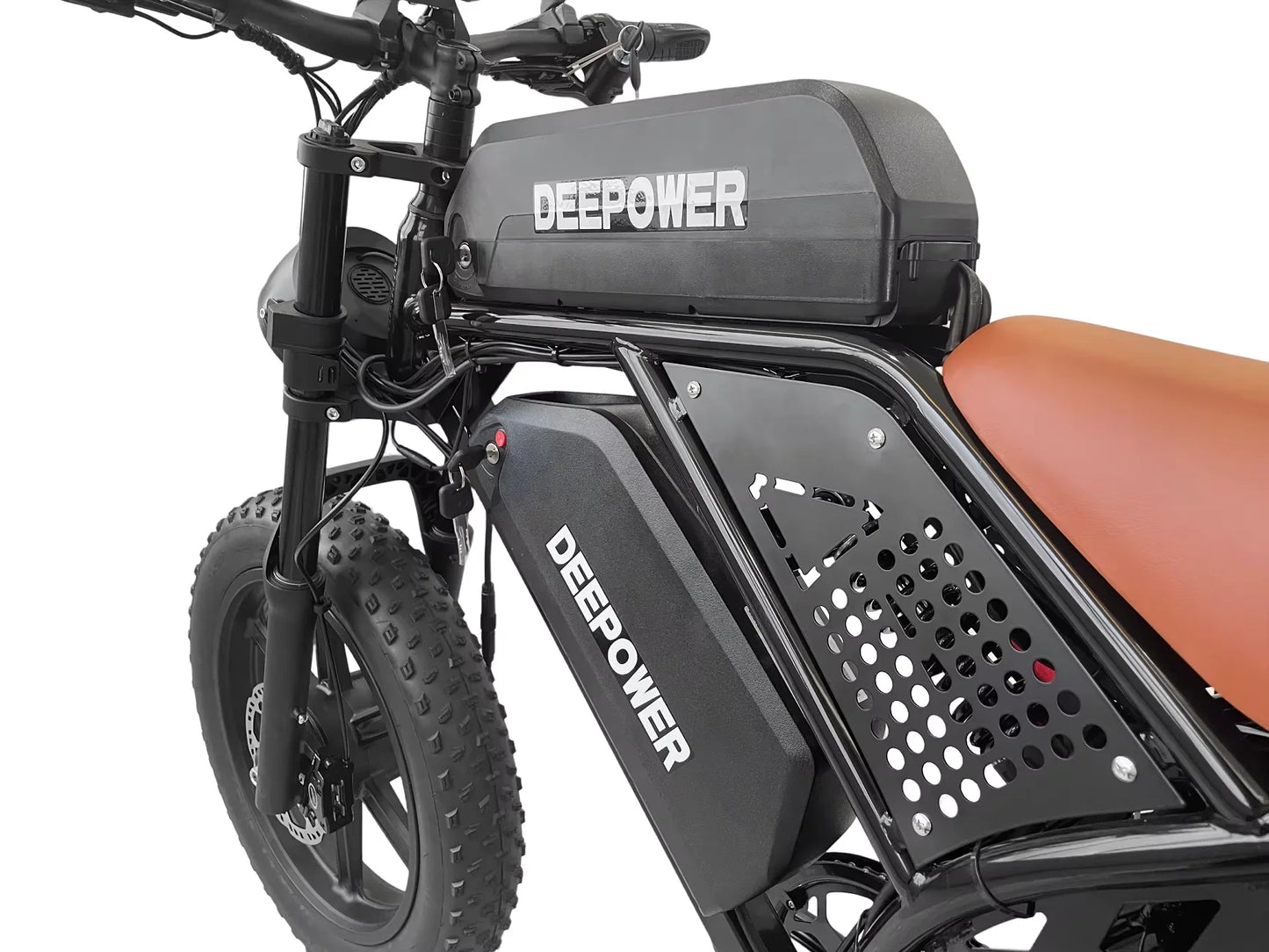 DEEPOWER S8Advance 3500W48V60Aelectric bicycle all-terrain mountain Ebike wide-tire adultssnow and deserts to ride electric Bike
