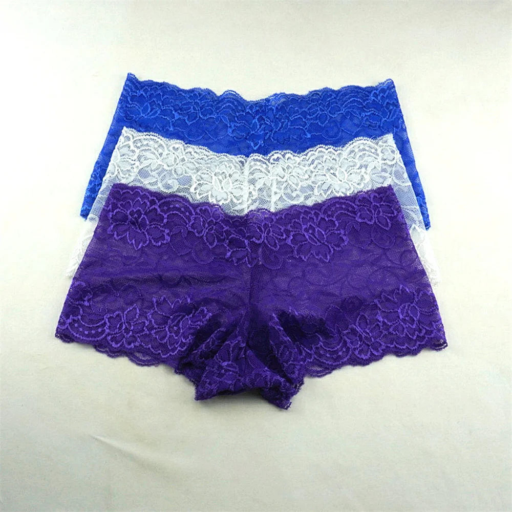 Women's Boyshort Underwear 3-Pack — Soft Nylon Low-Rise Panties