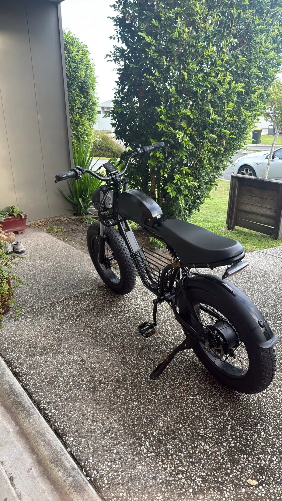 KICKWEY K7 Electric Bike, Off-Road Electric bicycle, Full Suspension E-Bike, 20" Fat Tire All-Terrain Electric Dirt bike, Ebike