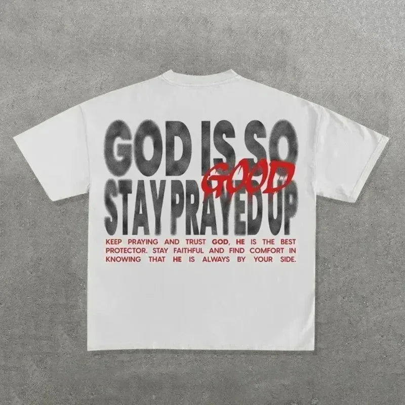 2026 Ins Street Y2k T-shirt Men's Harajuku Hip-hop Printed Casual Cotton Round Neck T-shirt Women's Gothic Short-sleeved Shirt