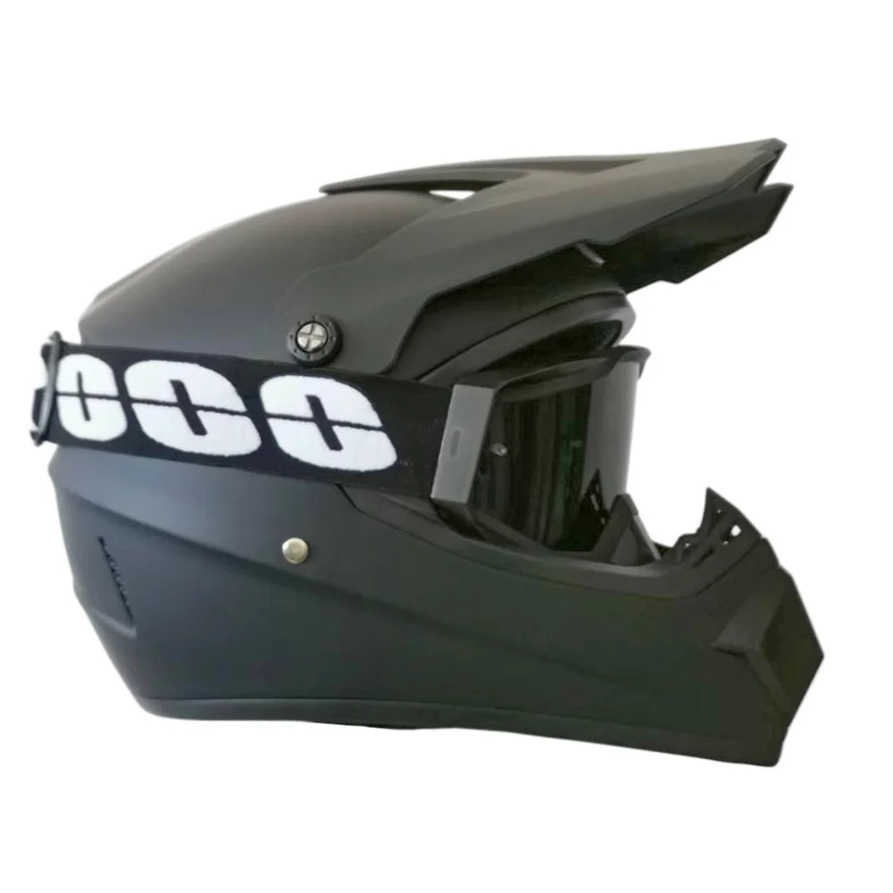 Kids Off-Road Champion Helmet DOT Certified Full Face MX & Dirt Bike Helmet w/ Goggles