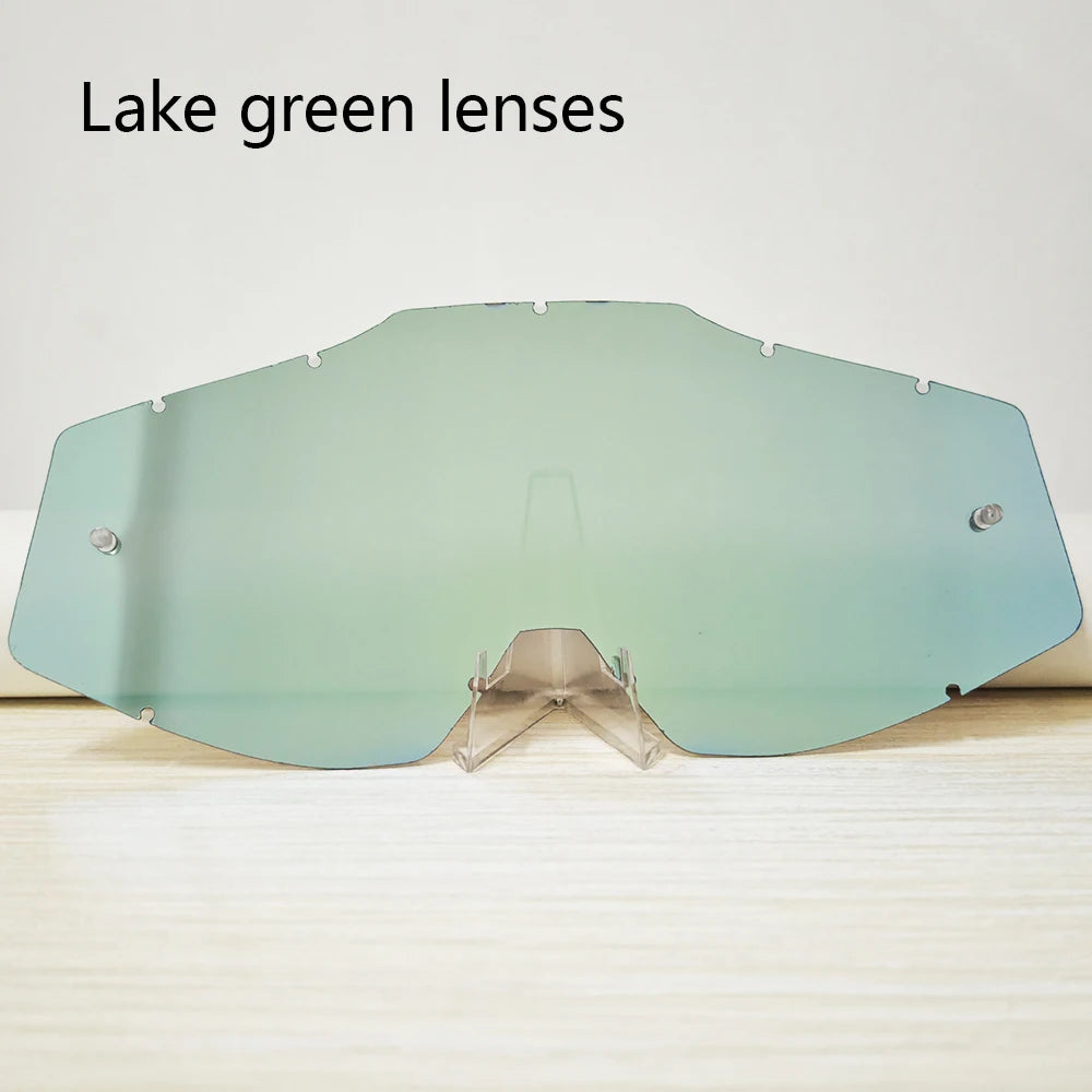Durable Motorcycle Racing Goggles Clear PC Lens Anti Wind Off-road Motorbike Glasses