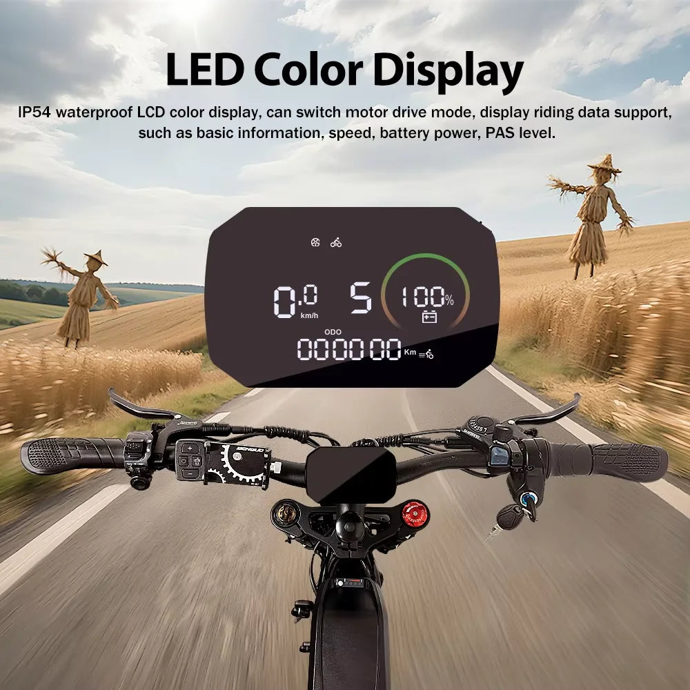 DEEPOWER S8Advance 3500W48V60Aelectric bicycle all-terrain mountain Ebike wide-tire adultssnow and deserts to ride electric Bike