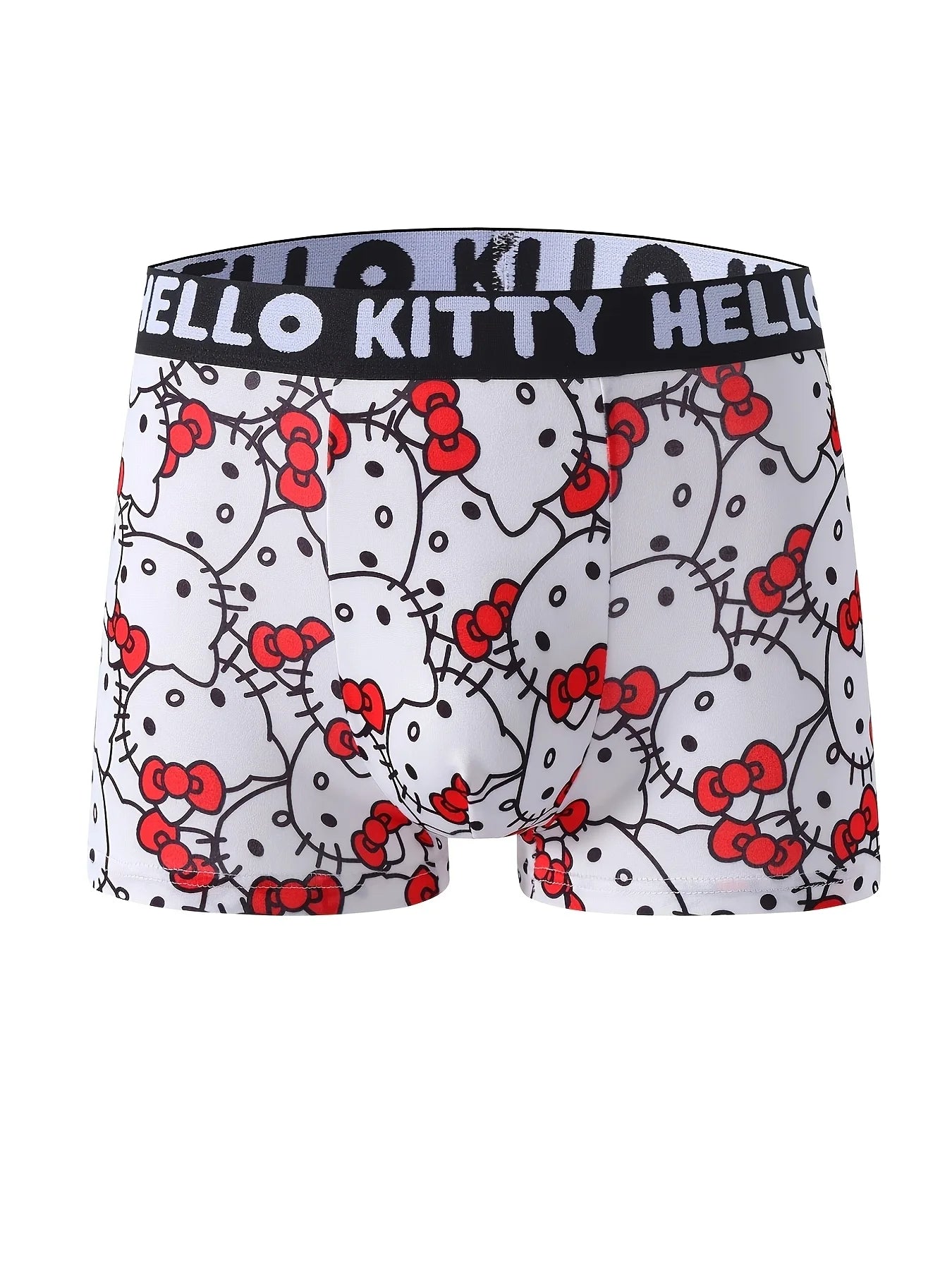 Men's Cute Cartoon Print Boxer Brief – Skin-Friendly Cosplay Underwear